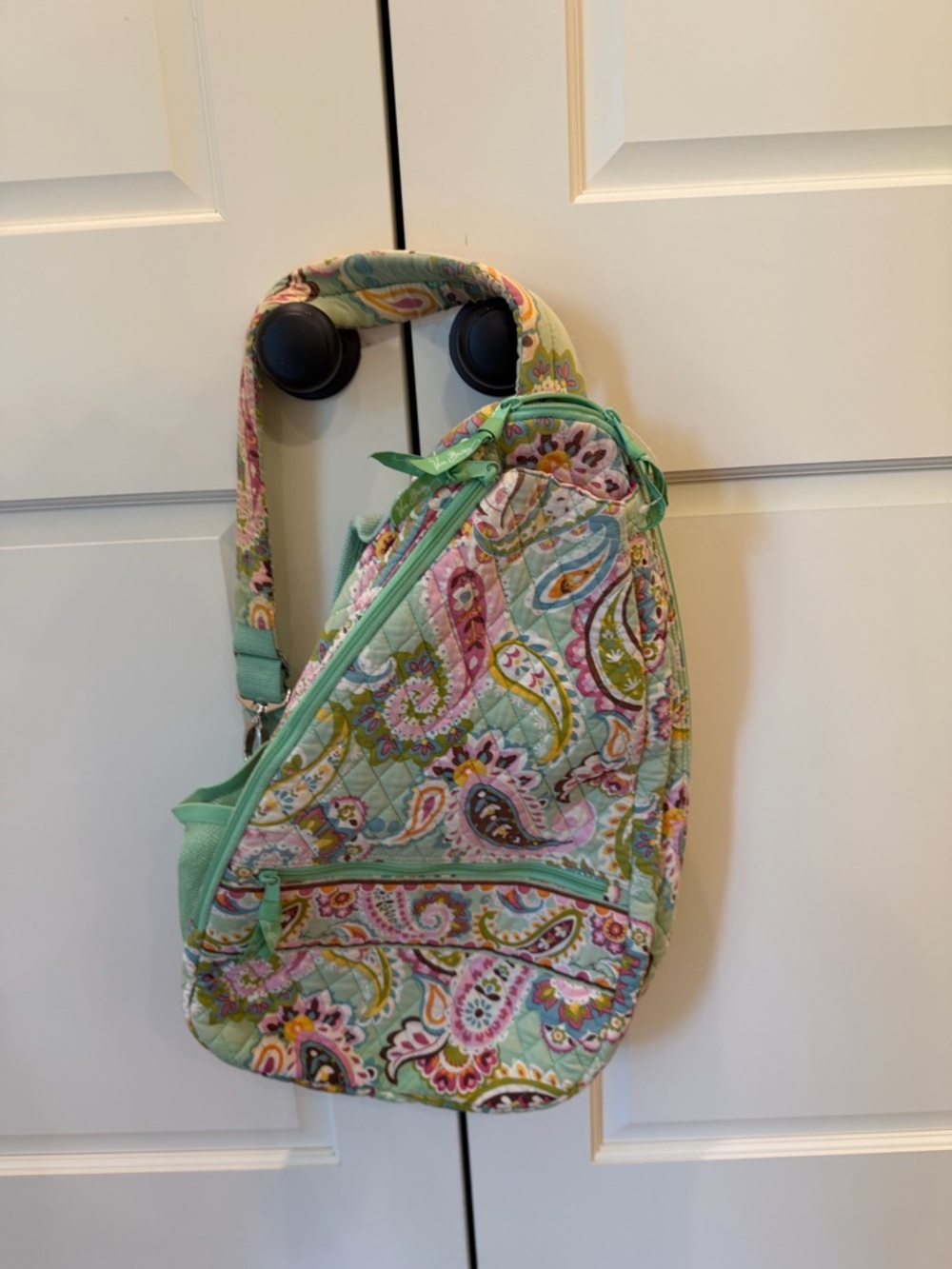Vera Bradley Sling Tennis Backpack in Tutti Frutti GUC - Picture 2 of 4